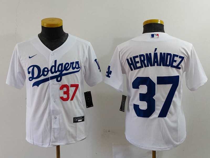 Youth Los Angeles Dodgers #37 Teoscar Hernandez Number White Cool Base Stitched Jersey,We sell and wholesale Youth Los Angeles Dodgers #37 Teoscar Hernandez Number White Cool Base Stitched Jersey on line form chian!